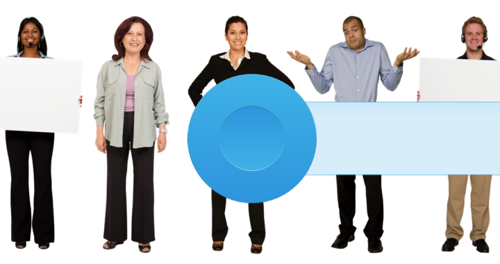 people slider