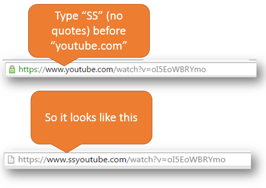 SavefromNet YouTube URL Edit