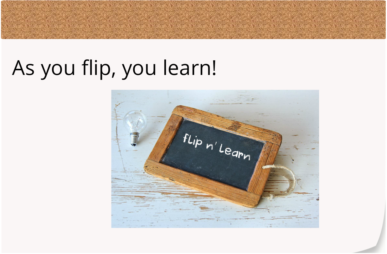 Flip n' Learn Safety Course