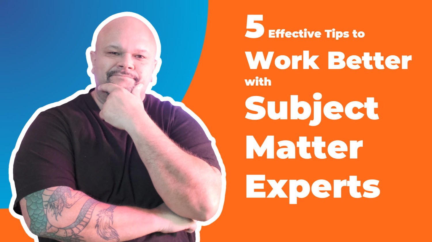 man with arms crossed thinking