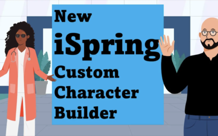 illustrated characters in greeting poses