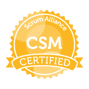Certified Scrum Master Badge